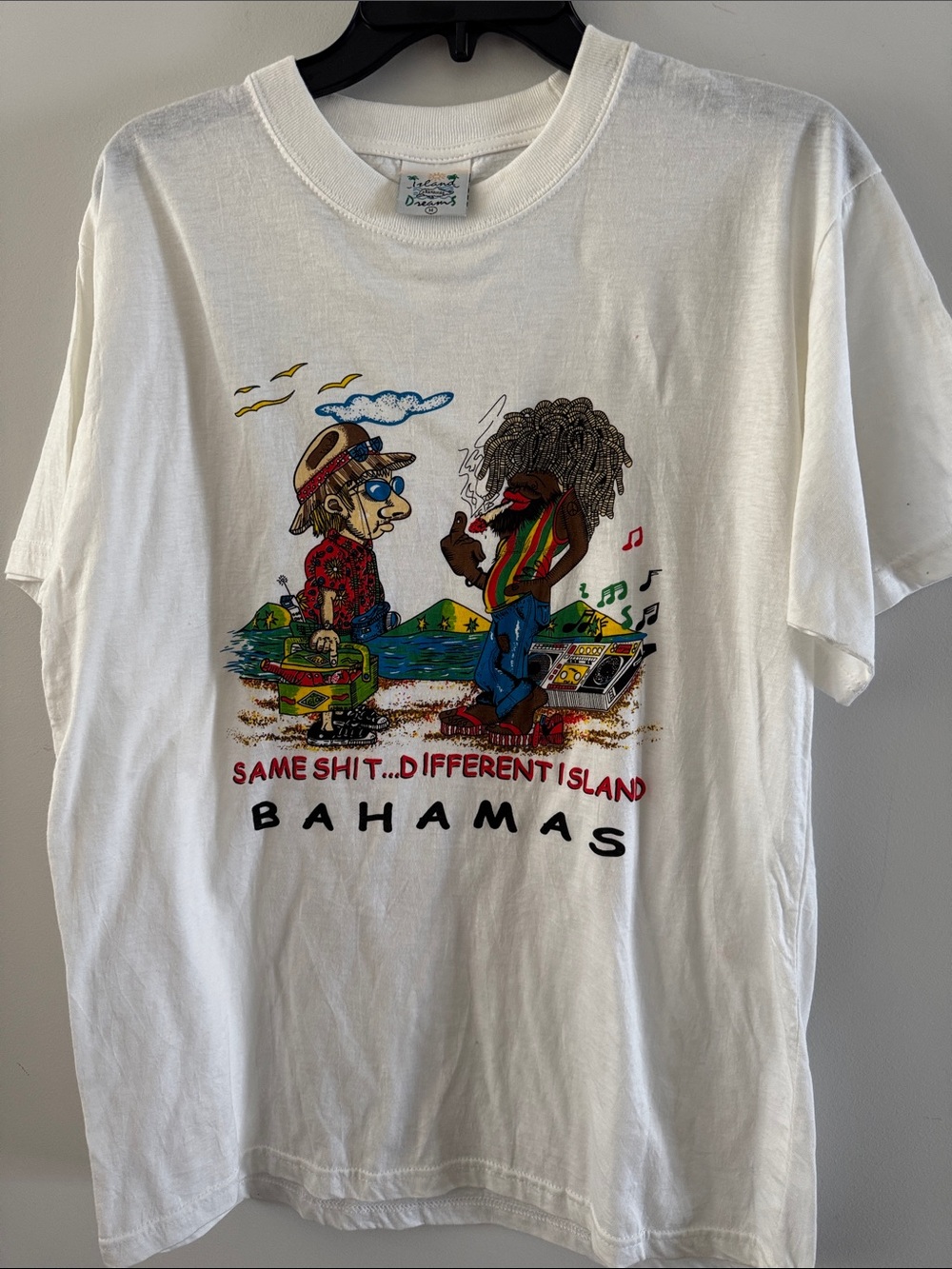 Bahamas Graphic Short Sleeve Tee - White